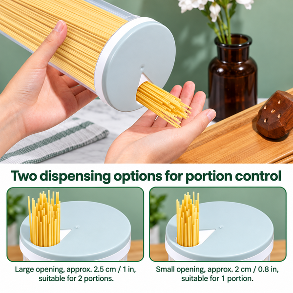 PastaPortion Spaghetti Storage Dispenser