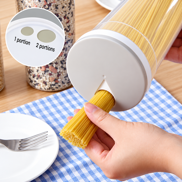 PastaPortion Spaghetti Storage Dispenser