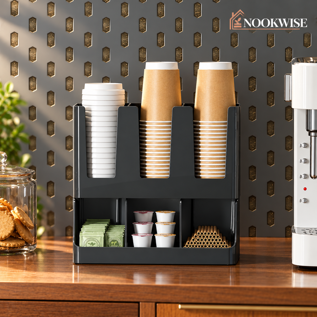 CaféNest Coffee Station Organiser