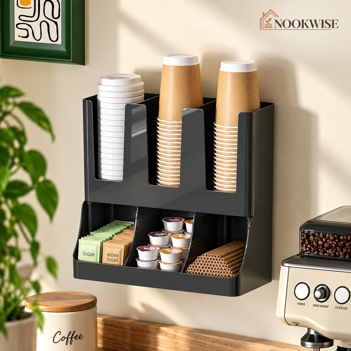 CaféNest Coffee Station Organiser