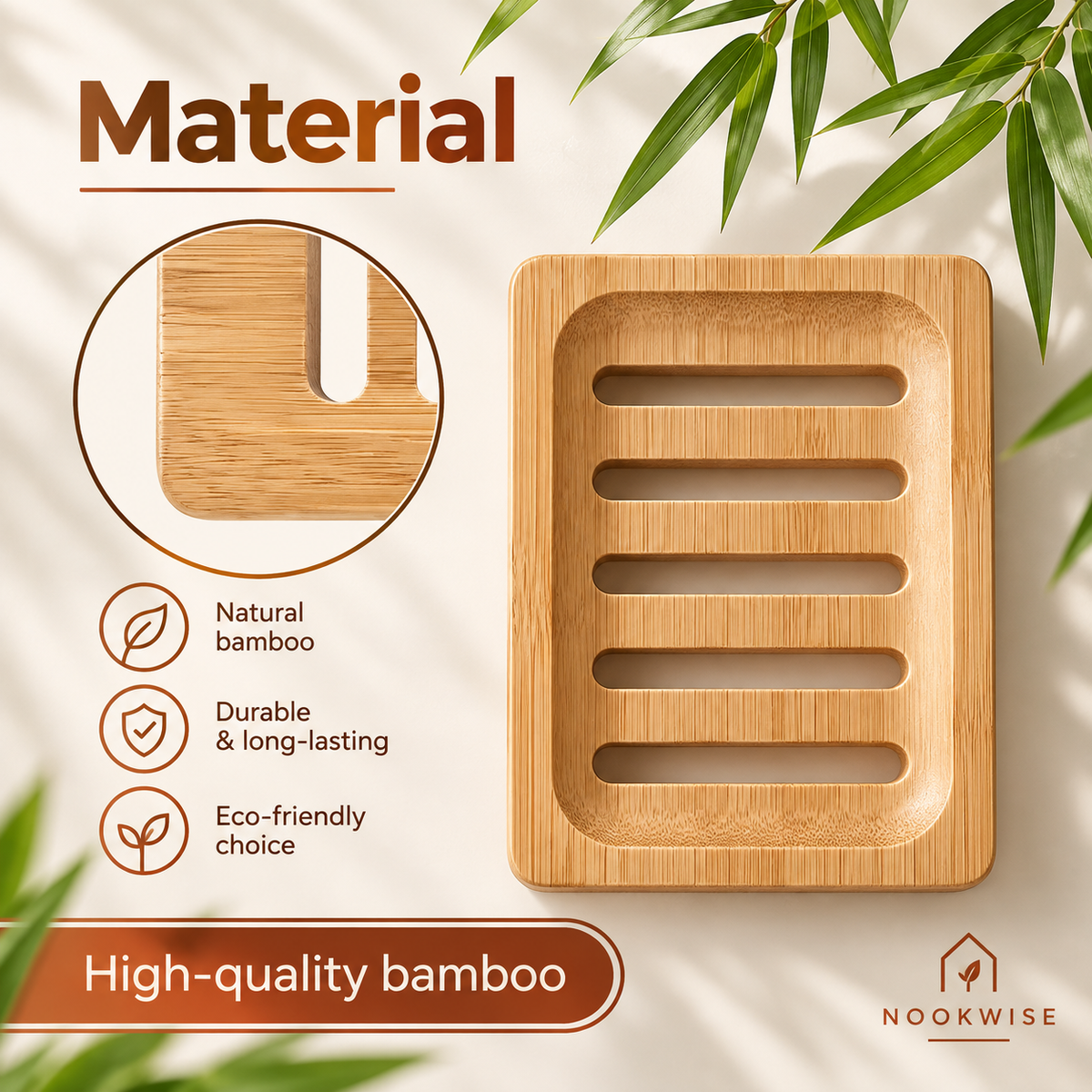 AquaBamboo Soap Dish