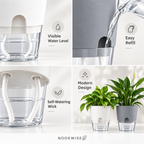 AquaBloom Self-Watering Plant Pot