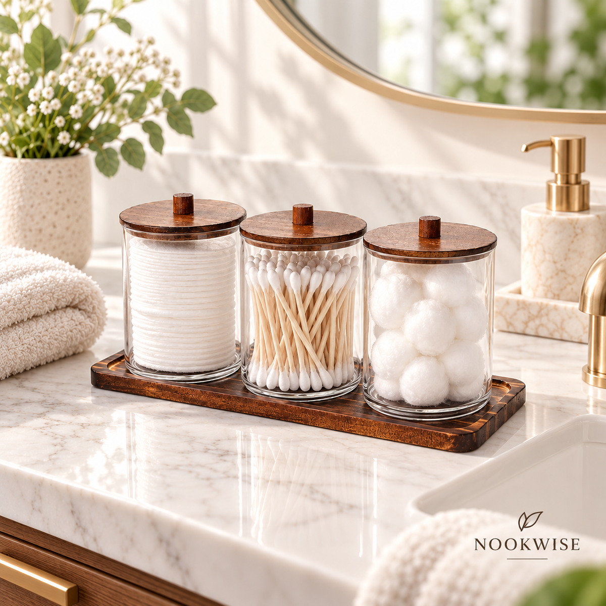 PureVanity™ Cotton Storage Set