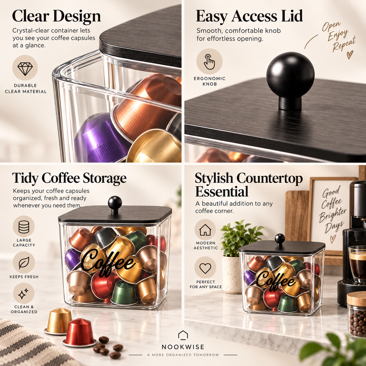 CaféVault Coffee Pod Holder