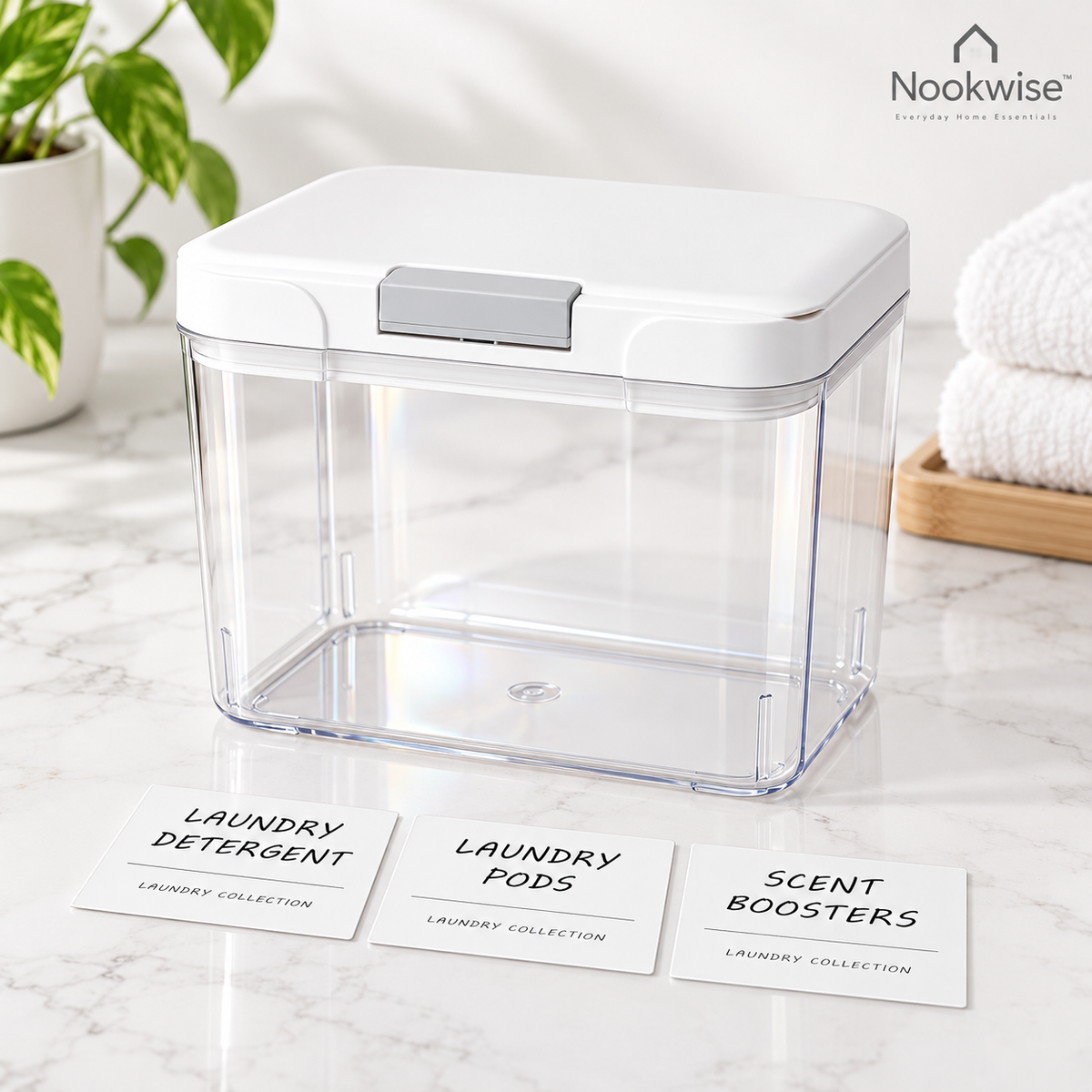 PurePod Sealed Laundry Pod Container