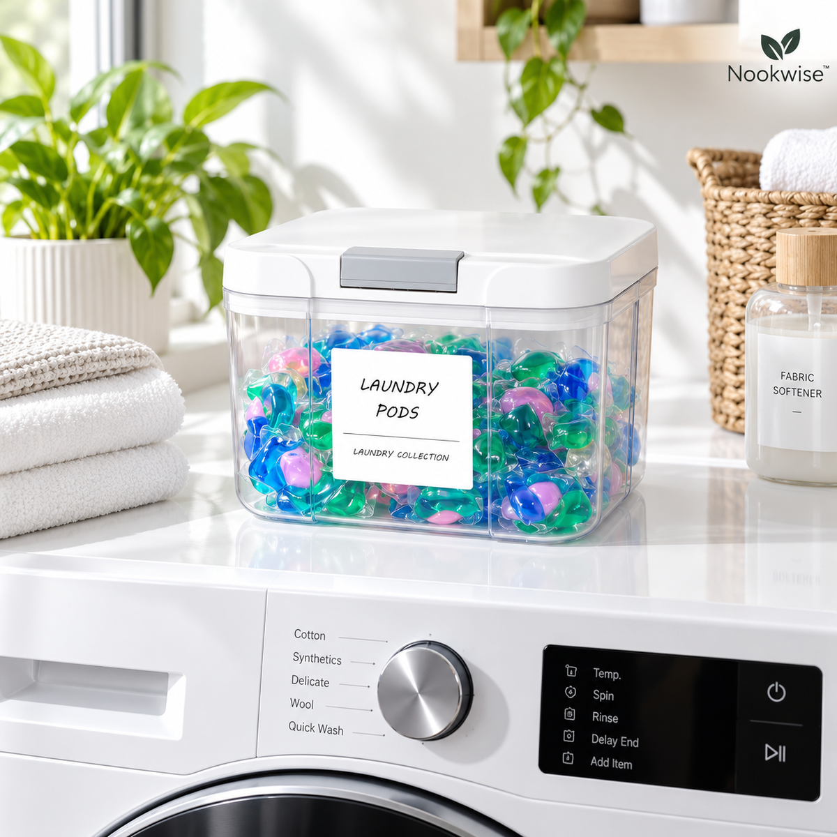 PurePod Sealed Laundry Pod Container
