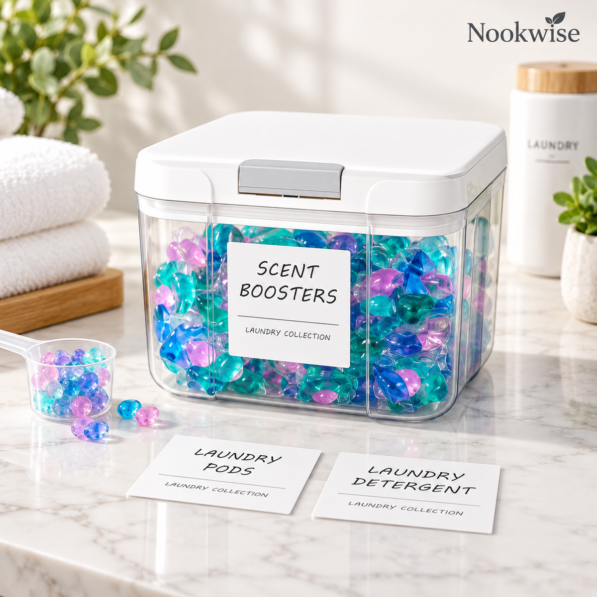 PurePod Sealed Laundry Pod Container