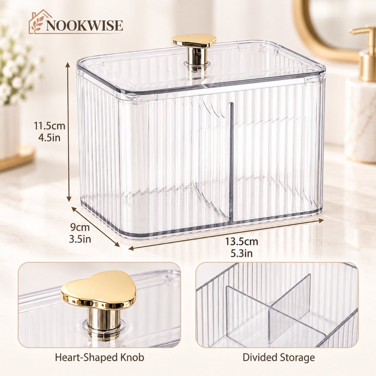 VanityNest Divided Beauty Organiser