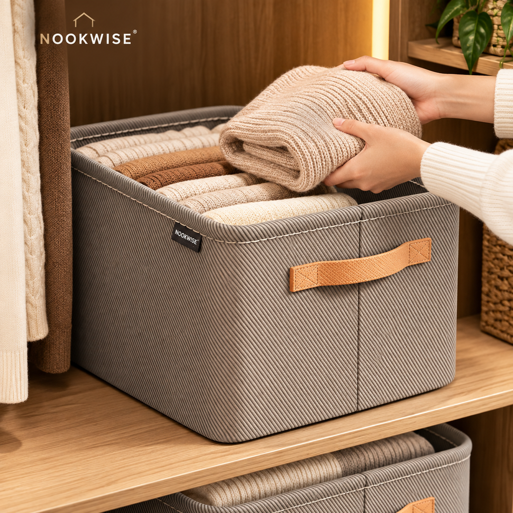 ClosetNest Foldable Fabric Storage Box