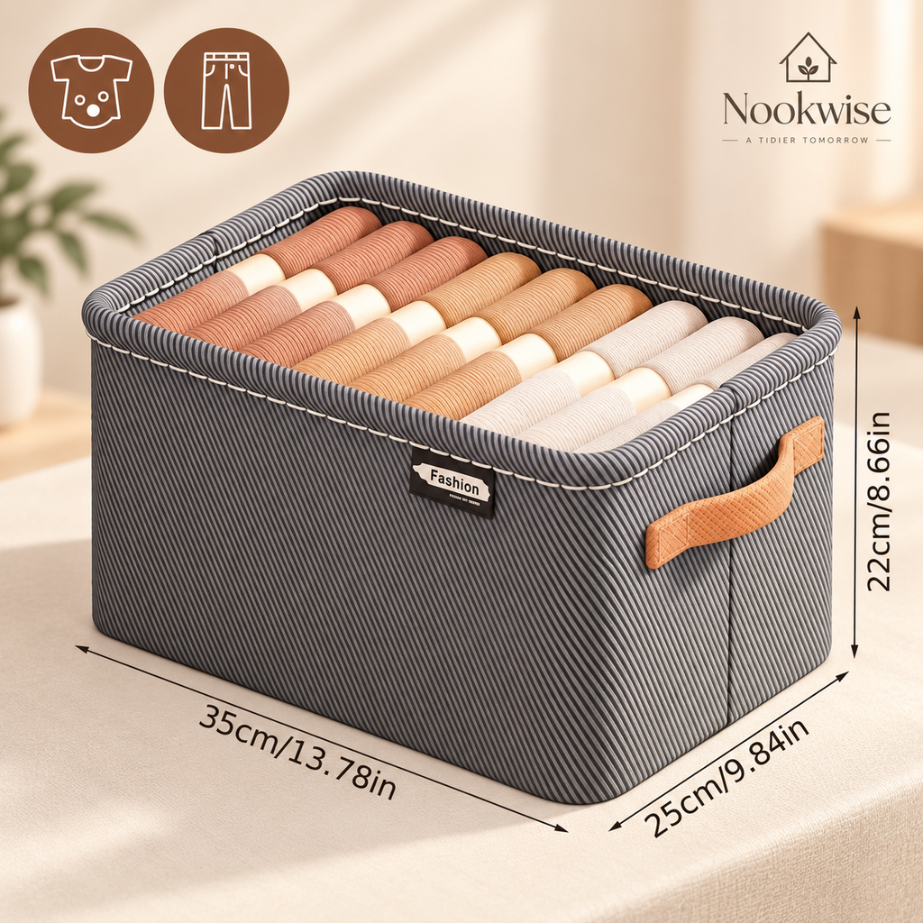 ClosetNest Foldable Fabric Storage Box