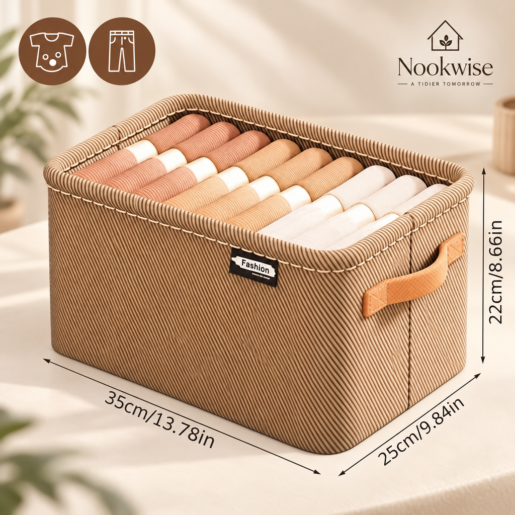 ClosetNest Foldable Fabric Storage Box