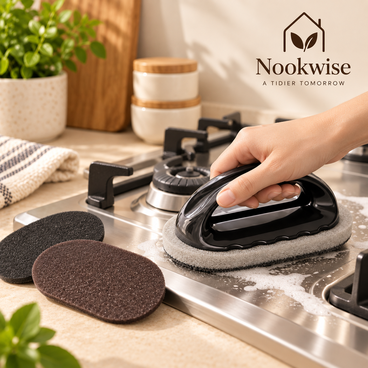SparkScrub Multi-Surface Cleaning Brush