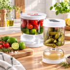 BrineFlip Pickle Storage Jar