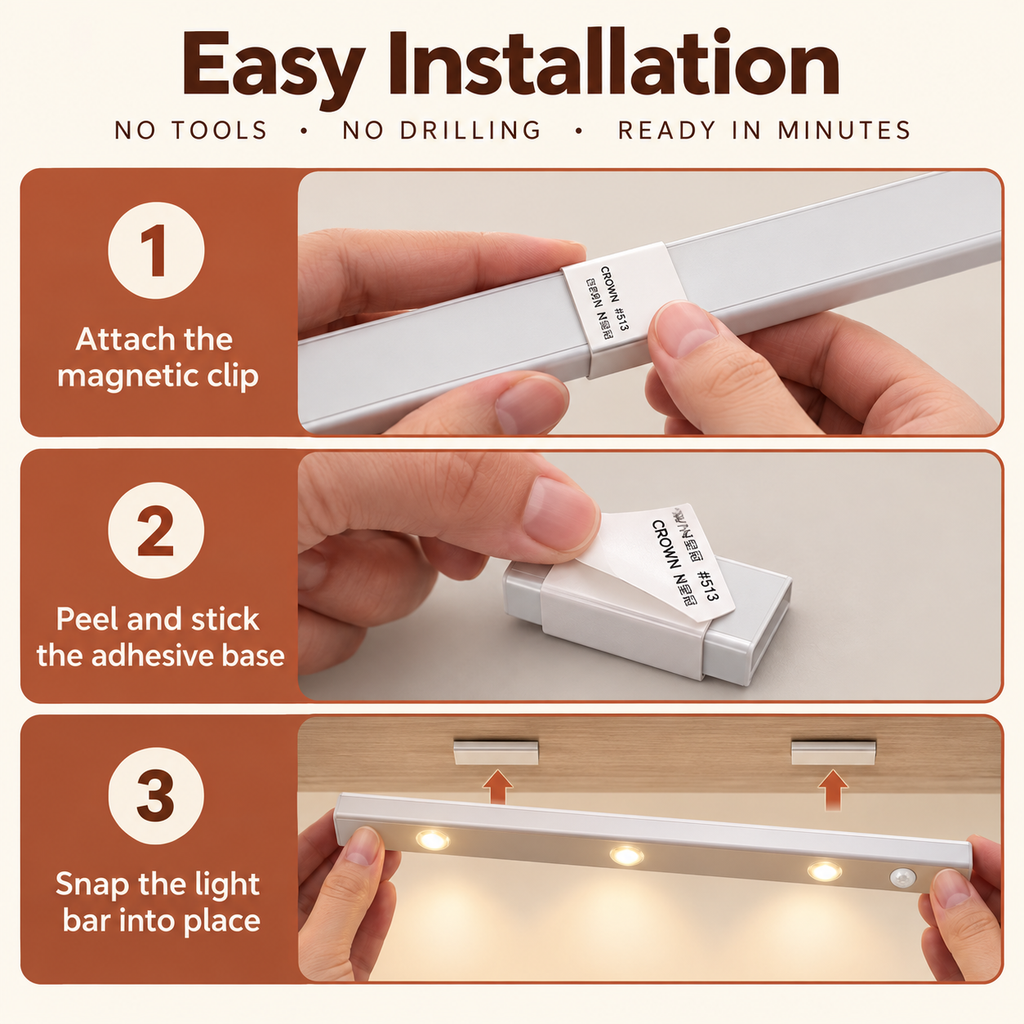 LumaSense Motion Sensor Light Bar