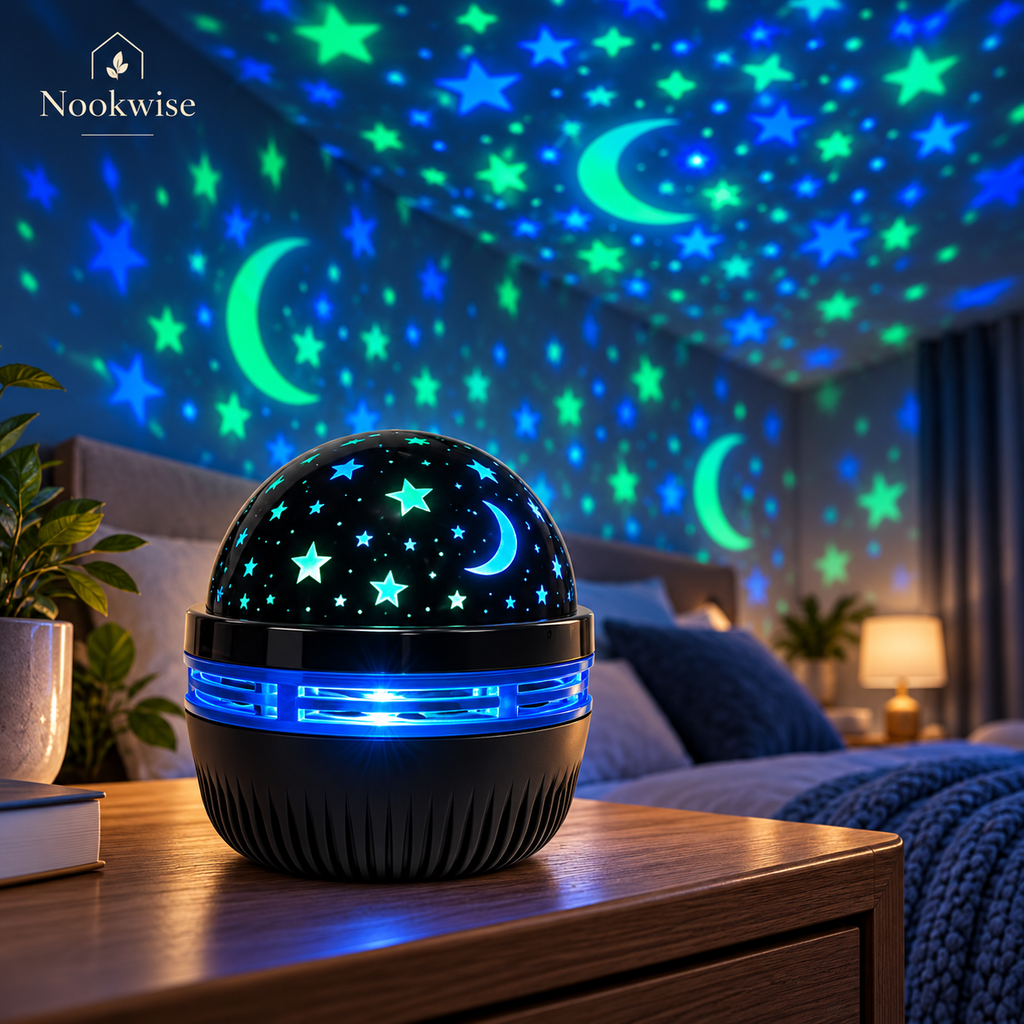 LunaGlow Star & Moon Projector