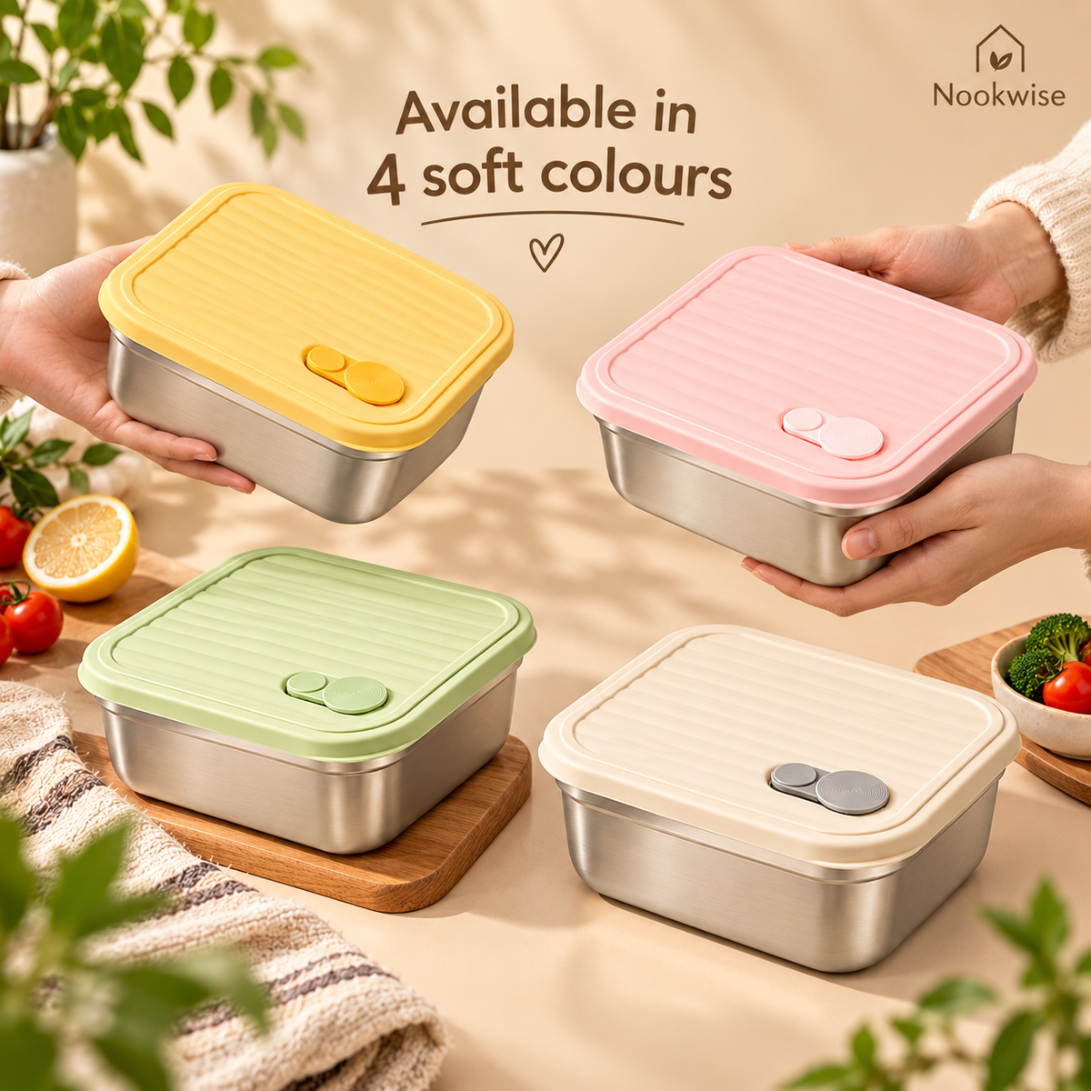 MealMate Stainless Steel Lunch Box