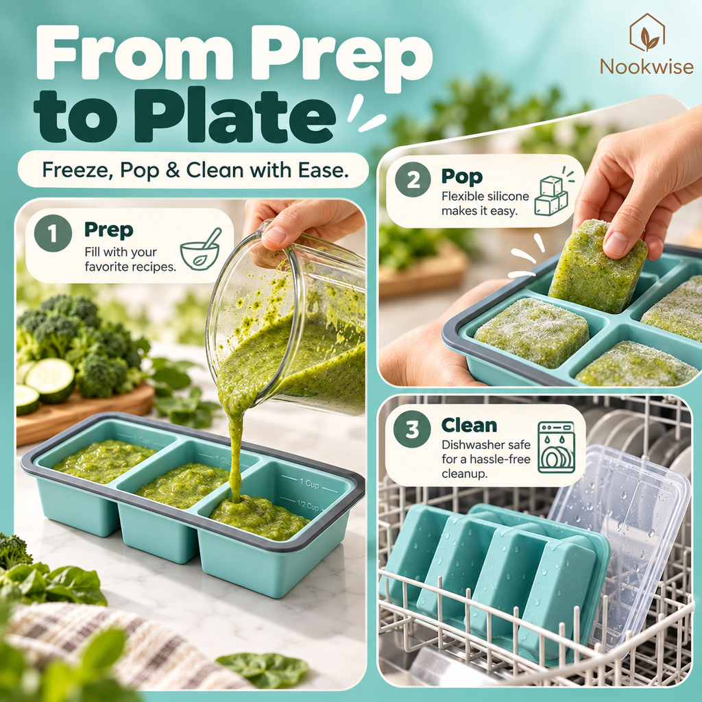 PortionFlex™ Silicone Freezer Tray