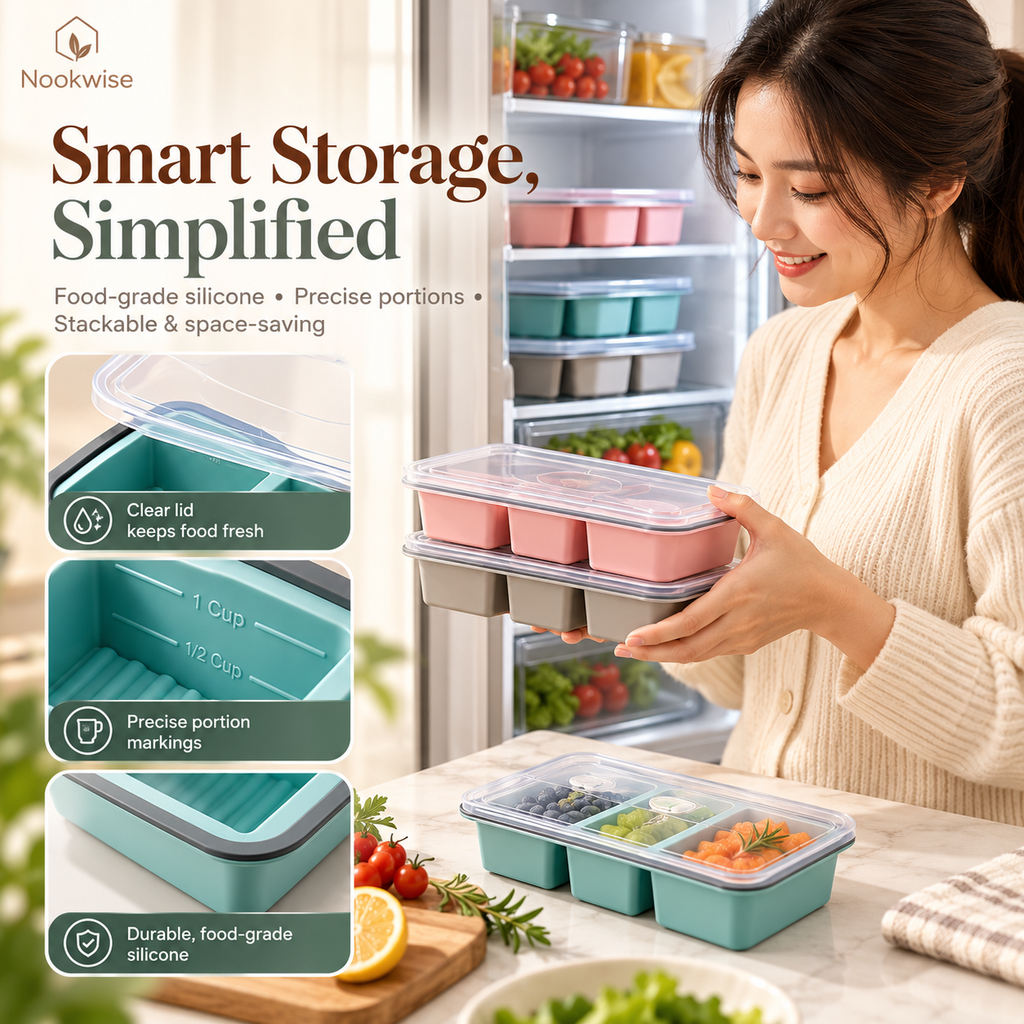 PortionFlex™ Silicone Freezer Tray