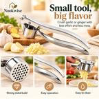 CrushEase Garlic Press