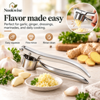 CrushEase Garlic Press
