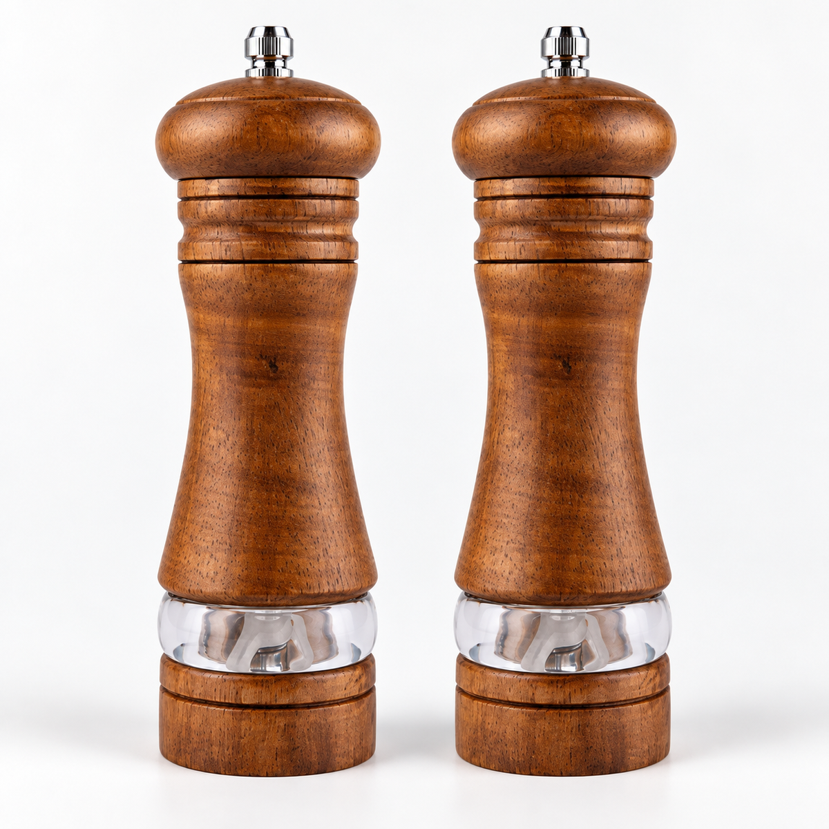 GrindCraft Wooden Salt & Pepper Mill