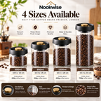 BrewSeal Vacuum Coffee Canister