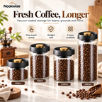 BrewSeal Vacuum Coffee Canister