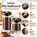 BrewSeal Vacuum Coffee Canister