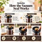 BrewSeal Vacuum Coffee Canister
